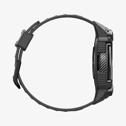 ACS06488 - Galaxy Watch 6 Classic (47mm) Case Rugged Armor Pro in black showing the front